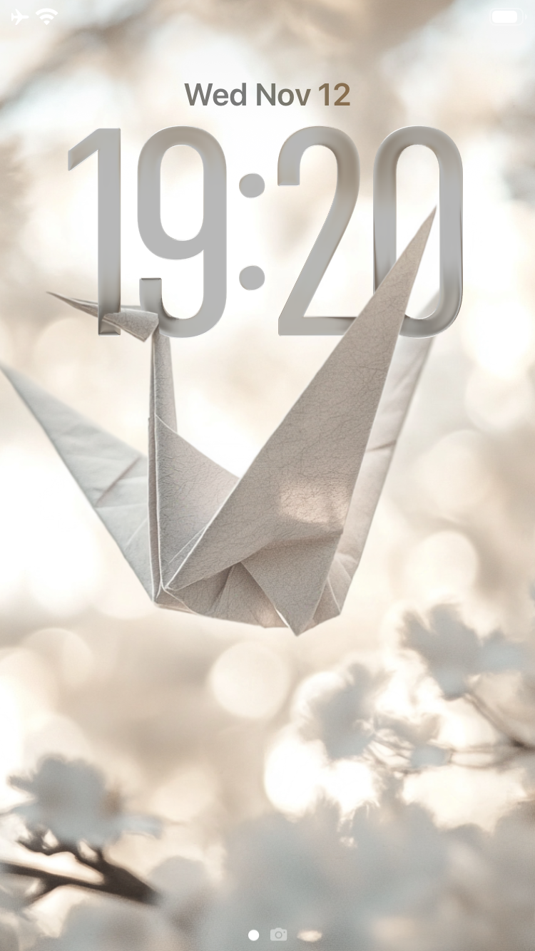 Paper Crane Tranquility